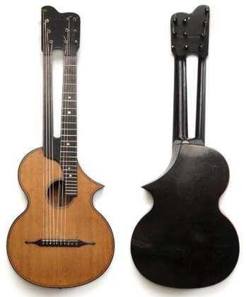 Dubez Guitar - Front and Back
